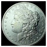 1884-S Silver Morgan Dollar CLOSELY UNCIRCULATED