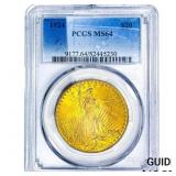 1924 $20 Gold Double Eagle PCGS MS64