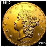 1851-O $20 Gold Double Eagle UNCIRCULATED