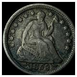 1853 Silver Half Dime (No Arrows) CLOSELY UNCIRCUL