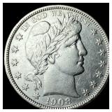 1908-S Silver Barber Half Dollar UNCIRCULATED