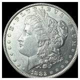 1882-S Silver Morgan Dollar ABOUT UNCIRCULATED