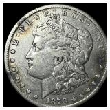 1878-S Silver Morgan Dollar NEARLY UNCIRCULATED