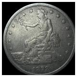 1878-S Silver Trade Dollar NEARLY UNCIRCULATED