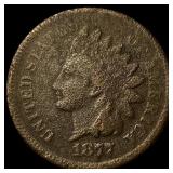 1877 Indian Head Cent LIGHTLY CIRCULATED