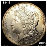 1884-S Morgan Silver Dollar UNCIRCULATED