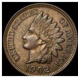 1902 Indian Head Cent CHOICE AU