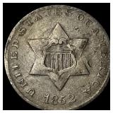 1852 Silver Three-Cent Piece