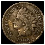 1908-S Indian Head Cent CLOSELY UNCIRCULATED