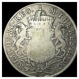 1767 Austria Maria Theresa Convention Thaler LIGHT