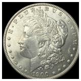 1900 Morgan Silver Dollar CLOSELY UNCIRCULATED