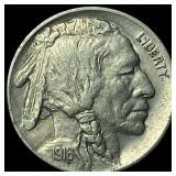 1916 Buffalo Nickel CHOICE AU
