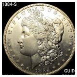 1884-S Morgan Silver Dollar UNCIRCULATED