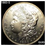 1883-S Morgan Silver Dollar UNCIRCULATED