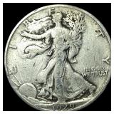 1929 Walking Liberty Half Dollar CLOSELY UNCIRCULA