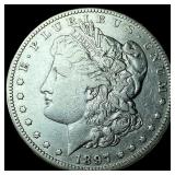 1897-S Silver Morgan Dollar CLOSELY UNCIRCULATED