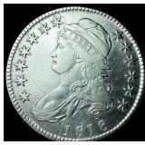 1818 Capped Bust Half Dollar CLOSELY UNCIRCULATED