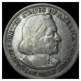 1893 Columbian Exposition Half Dollar LIGHTLY CIRC