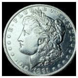1891-O Silver Morgan Dollar CLOSELY UNCIRCULATED