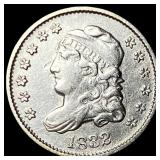 1832 Capped Bust Half Dime NEARLY  UNCIRCULATED