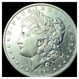 1891-S Silver Morgan Dollar CHOICE AU