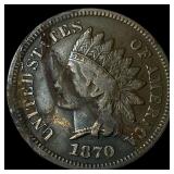 1870 Indian Head Cent LIGHTLY CIRCULATED