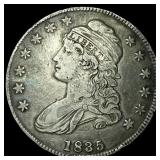 1835 Silver Capped Bust Half Dollar LIGHTLY CIRCUL
