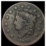 1833 Coronet Head Large Cent LIGHTLY  CIRCULATED