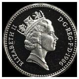 1986 Great Britain Silver 1 Pound Proof