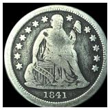 1841-O Silver Seated Liberty Dime NICELY  CIRCULA