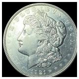 1921-D Silver Morgan Dollar LIGHTLY  CIRCULATED