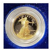 1990 American Eagle 1/10 oz Gold Proof Coin