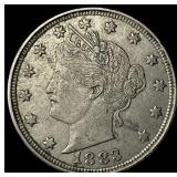 1883 Liberty Head Nickel No Cents GEM BU