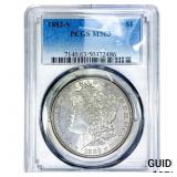 1882-S Morgan Silver Dollar PCGS MS63