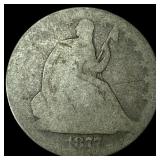 1877 Seated Liberty Half Dollar NICELY CIRCULATED