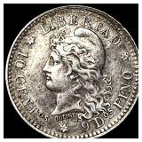 1882 Argentina Silver 10 Centavos