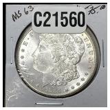 1884-CC Morgan Silver Dollar
