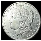 1890-S Silver Morgan Dollar ABOUT UNCIRCULATED