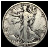 1923-S Silver Walking Liberty Half Dollar LIGHTLY
