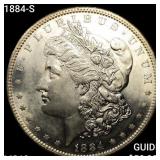 1884-S Morgan Silver Dollar UNCIRCULATED