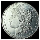 1884-CC Silver Morgan Dollar UNCIRCULATED