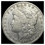 1896-S Silver Morgan Dollar LIGHTLY CIRCULATED