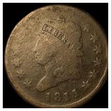 1811 Classic Head Large Cent ABOUT UNCIRCULATED