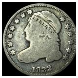 1832 Capped Bust Dime LIGHTLY CIRCULATED