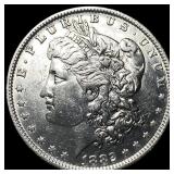 1882-S Silver Morgan Dollar CHOICE AU