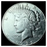 1922 Silver Peace Dollar CLOSELY UNCIRCULATED