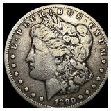 1890-CC Silver Morgan Dollar LIGHTLY CIRCULATED