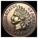 1893 Indian Head Cent GEM BU