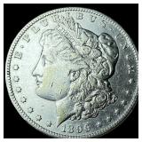1896 Morgan Silver Dollar CLOSELY UNCIRCULATED
