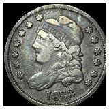 1833 Capped Bust Silver Half Dime LIGHTLY CIRCULAT